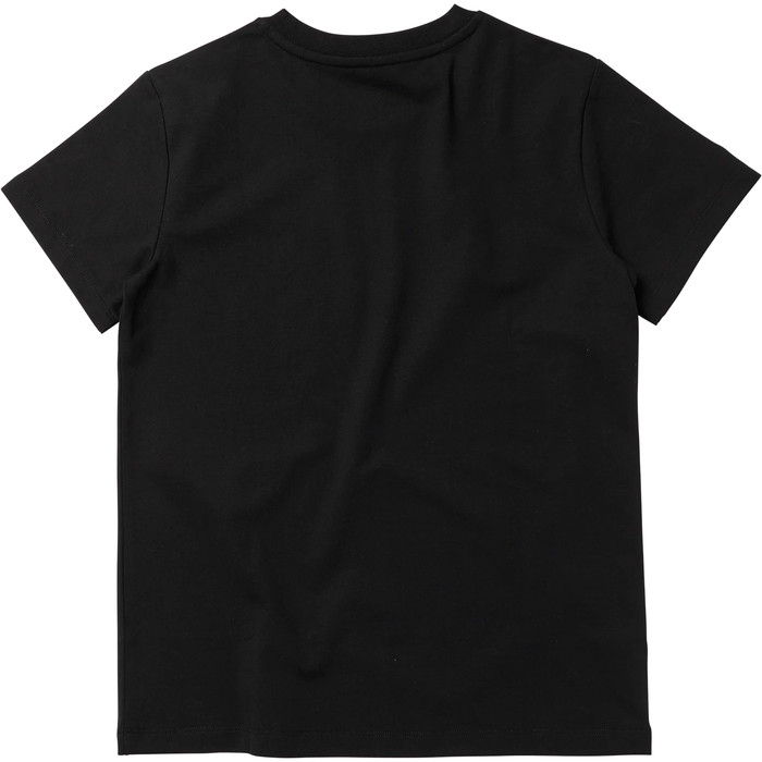 2024 Mystic Dames Brand T-shirt 35105.23018 - Zwart